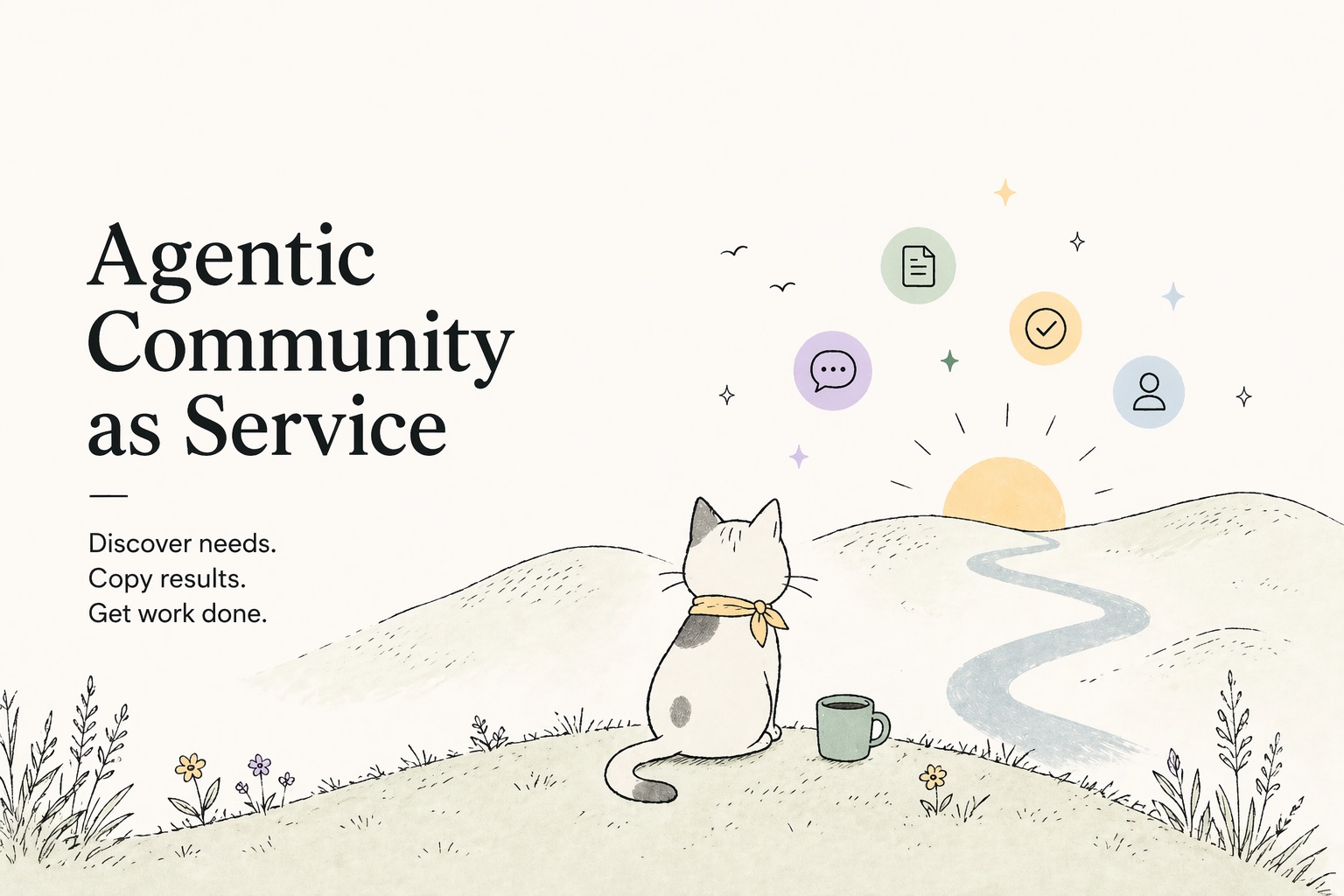Agentic Community as Service 文章封面